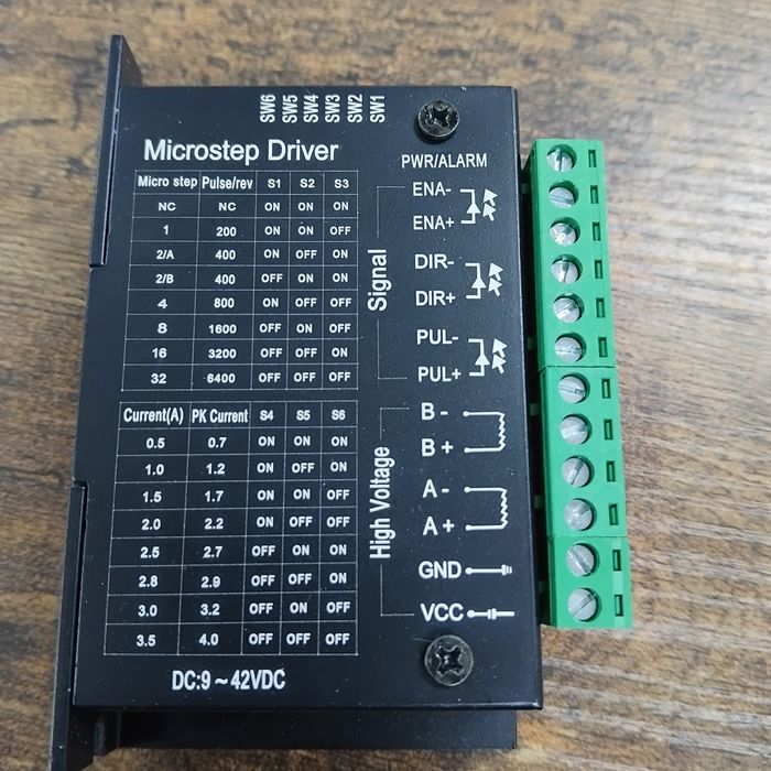 Контролер драйвера BauTech крокового двигуна TB6600
