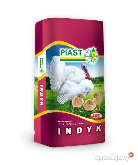 Pasza dla indyków 0-4tyg INDYK 1 PIAST 25KG
