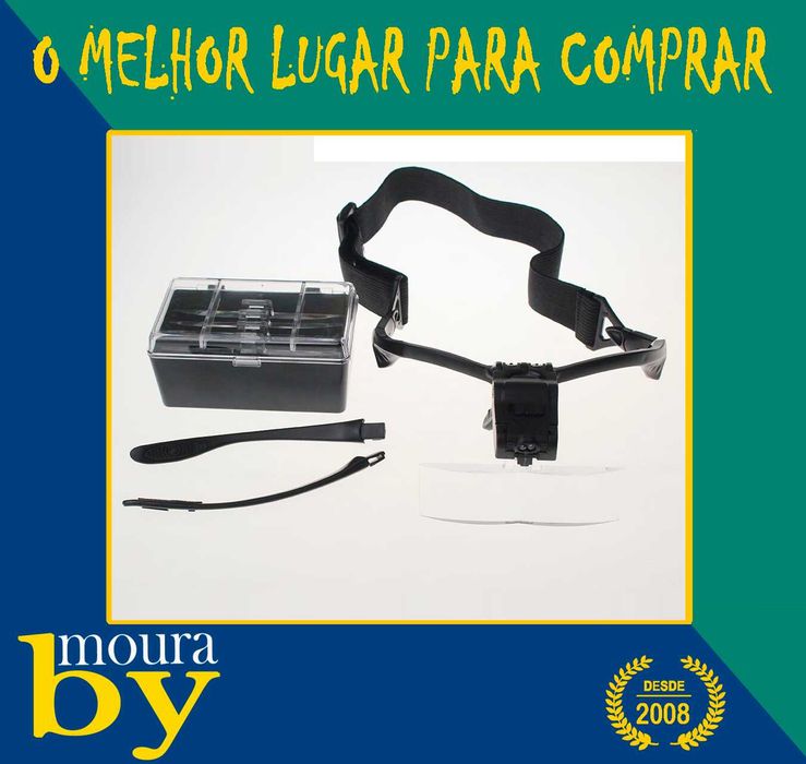 lupa Rightwell tem 5 tipos de lentes