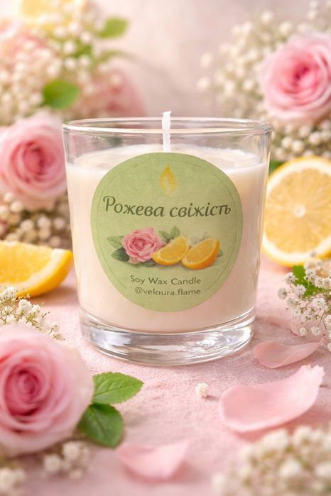 Свічі Veloura Flame