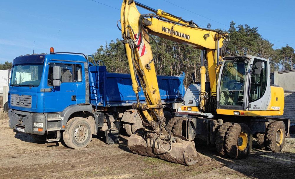 Roboty ziemne utwardzanie dróg parkingów wyburzenia rozbiórki tłuczeń