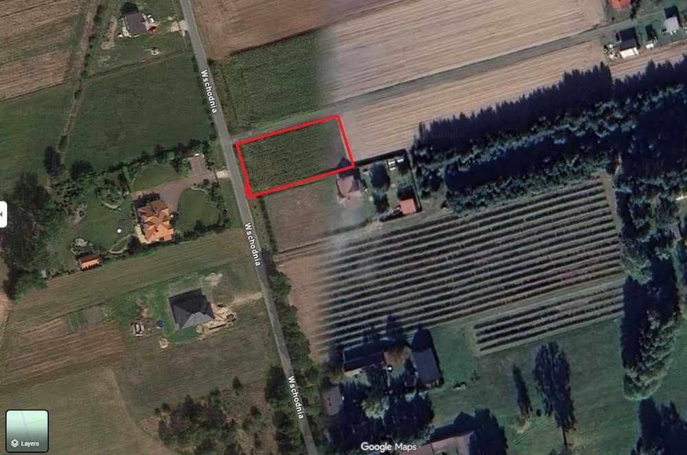 Działka Nieborów - budowlana 1295m2 pod dom lub rezydencję