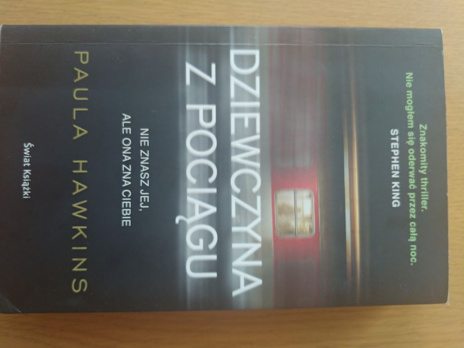 Książka Dziewczyna z pociągu  Paula Hawkins