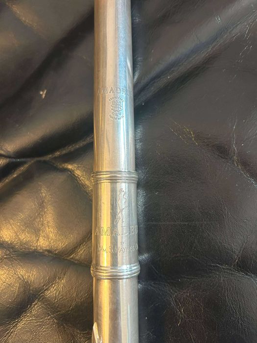 Flauta Amadeus  AF600 com cabeça de prata