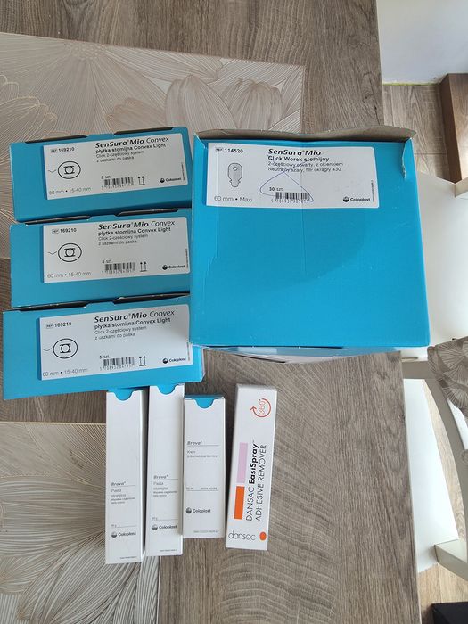 Zestaw stomijny ,stomia, coloplast