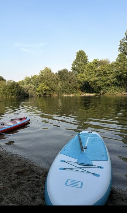 Standup paddle waterfall