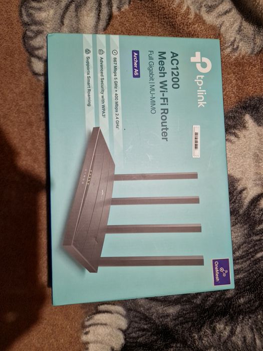 Nowy Router TP-LINK Archer A6 2.4/5 Ghz DualBand VPN