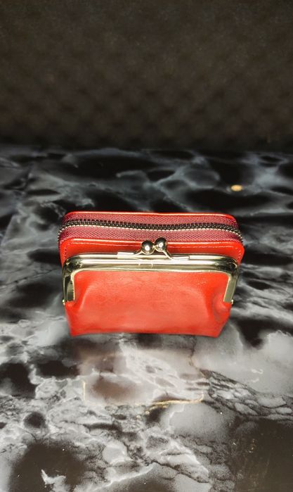 Carteira dupla estilo vintage elegante