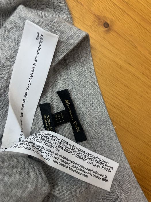Massimo Dutti джемпер, пуловер, светр шерсть/кашемір/шовк