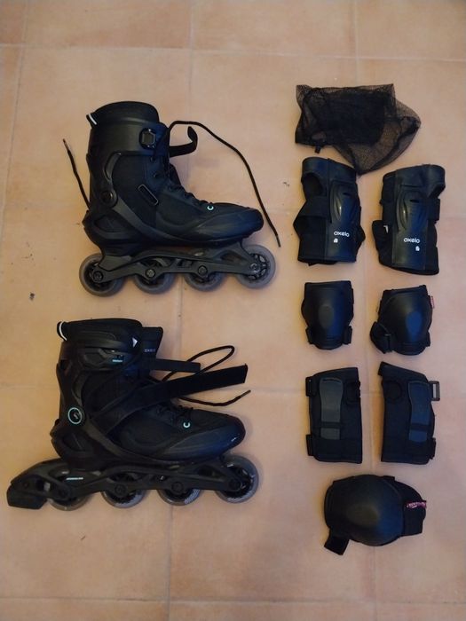Patins em linha Oxelo tamanho 42