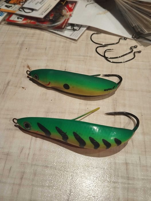 Воблери нові  та б/у , блешні.