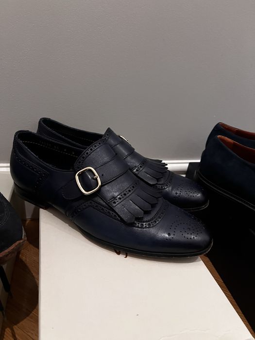 Кросівки туфлі Santoni,Alberto Guardiani,Churhs БВ 43 р.