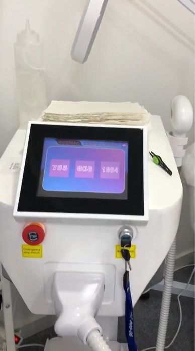 Maquina laser diodo tripla