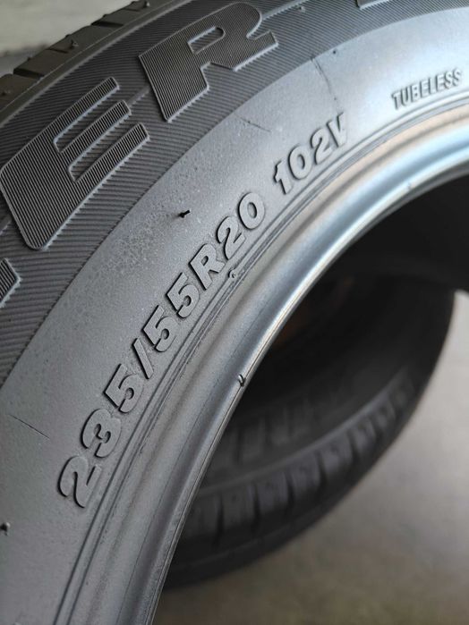 2шт R20 235 55 шини літні Bridgestone Dueler H/L33a хороший стан