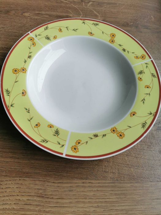 Zestaw naczyń obiadowych komplet 38szt