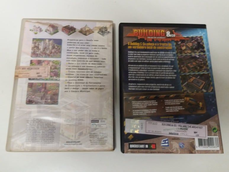 Cds Jogos PC Simcity3000 e Building &co- you are the architect