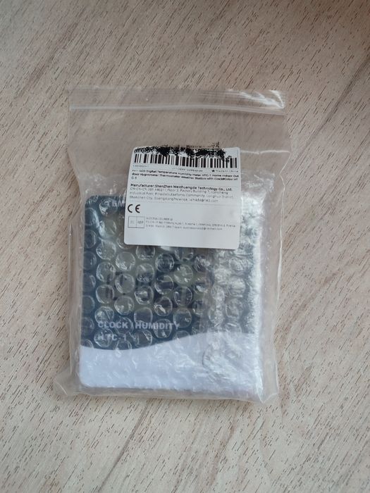 Цифровий кімнатний термометр, гігрометр