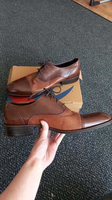 Eleganckie półbuty męskie Borse Mogan Italy