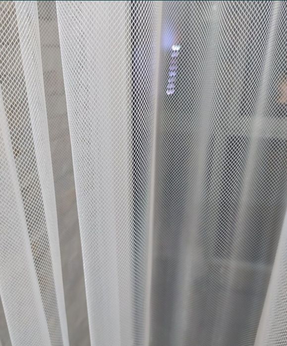 Нова ніжно біла тюль