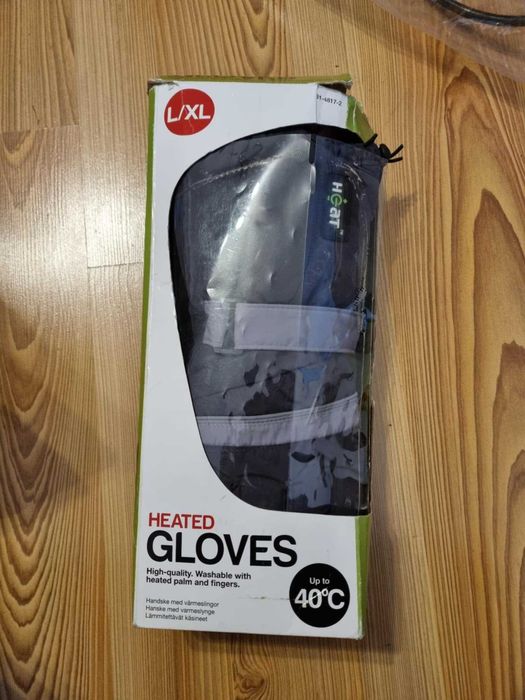 Rekawice ogrzewane bateriami...snowboard narty quad skuter..rozmiar XL