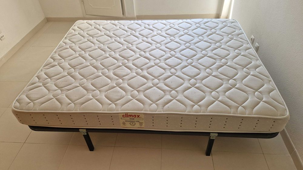 Sommier e Colchão Top Ortopédico Vital, marca Climax 195 cm x 150 cm