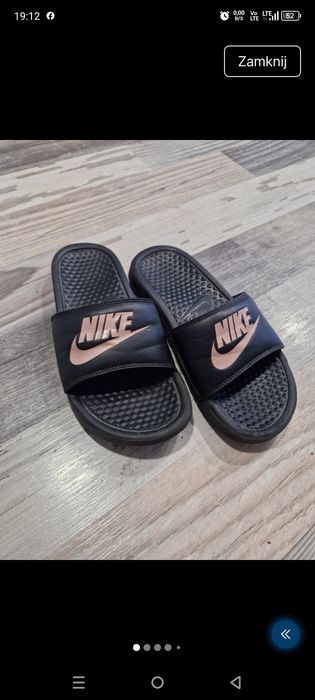Nike     klapki basenowe. 35.5