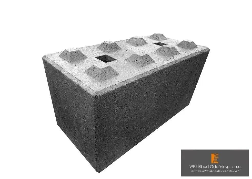 Bloki Betonowe 120x60x60 cm (zasieki, ściany oporowe) od Producenta
