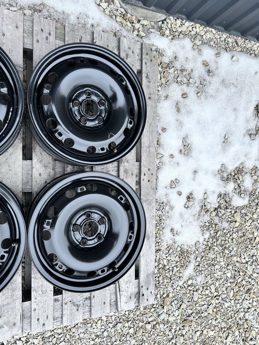 4xfelga stalowa 15” VW/SEAT/SKODA (5x100 ET38)