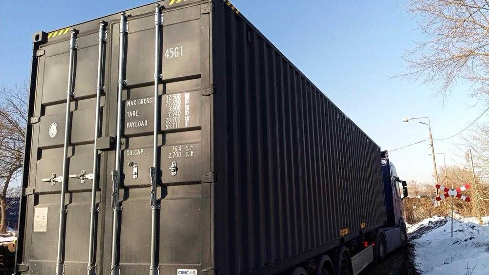 Kontener morski 40 hc po jednej podróży