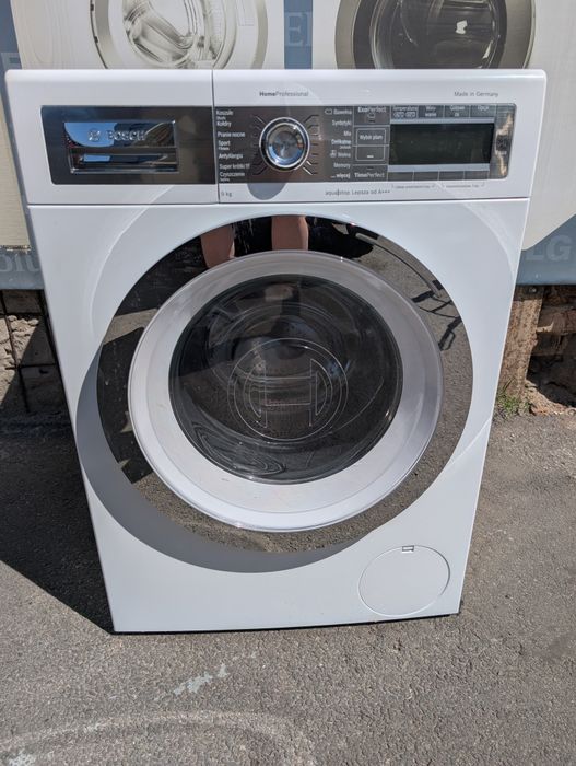 Пральна машина Bosch HomeProfessional інверторний двигун, 9 кг