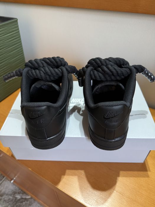 Air Force 1 Black Rope Laces(40)