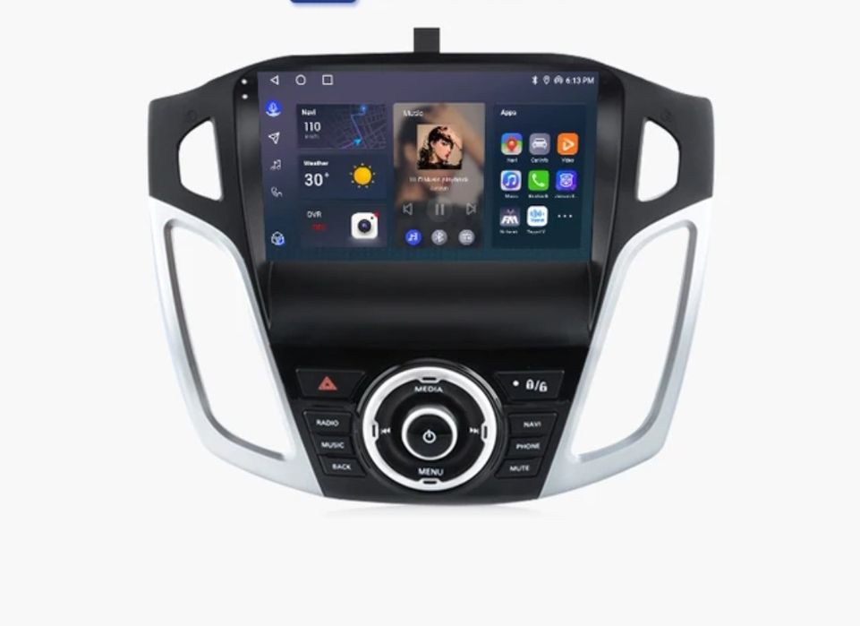 Rádio 9" android Ford Focus 3 2011 a 2019 CARPLAY WIFI GPS Novo