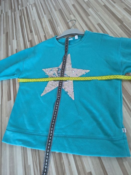 Bluza dziecięca, z mieniącą się gwiazdą z przodu, GAP, 150 cm