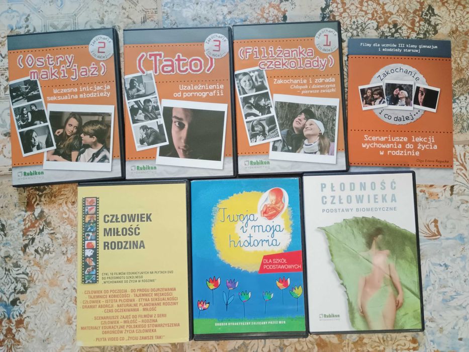 MEGA PAKIET WDŻ dla nauczyciela: 6 pozycji / Rubikon / Filmy / DVD + 2 książki gratis!