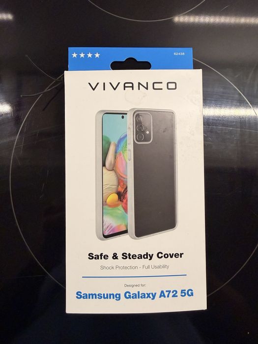 Obudowa Samsung A72 5G Przezroczysta 4szt