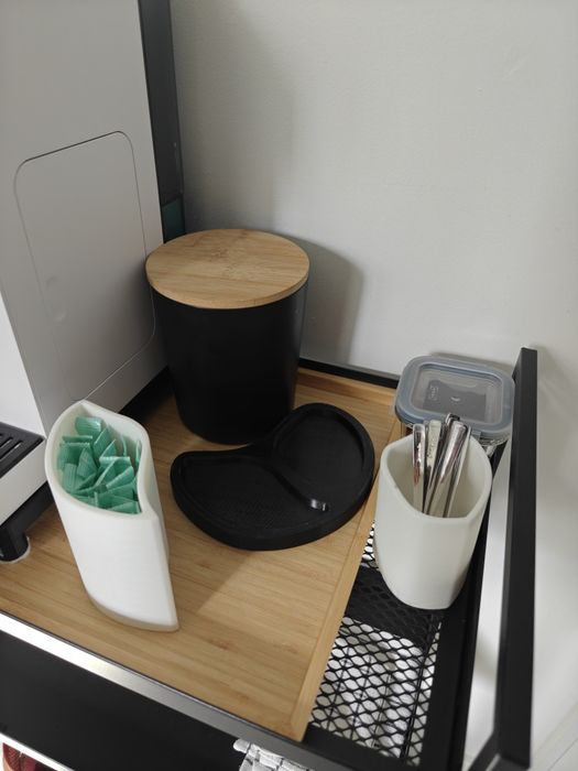 Organizador de Cantinho do Café (Açúcar e Colheres)