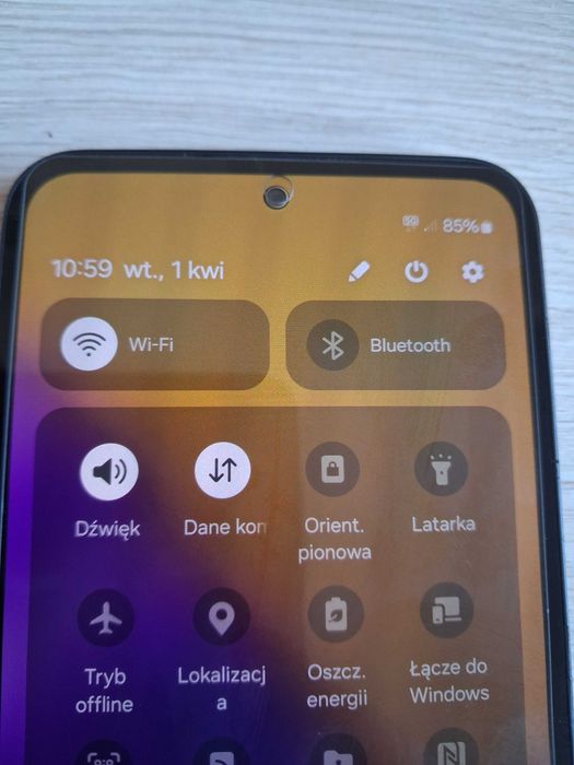 Telefon Samsung A54 5G 8/128 gb Android 16 Uszkodzony SM-A546B/DS A 54