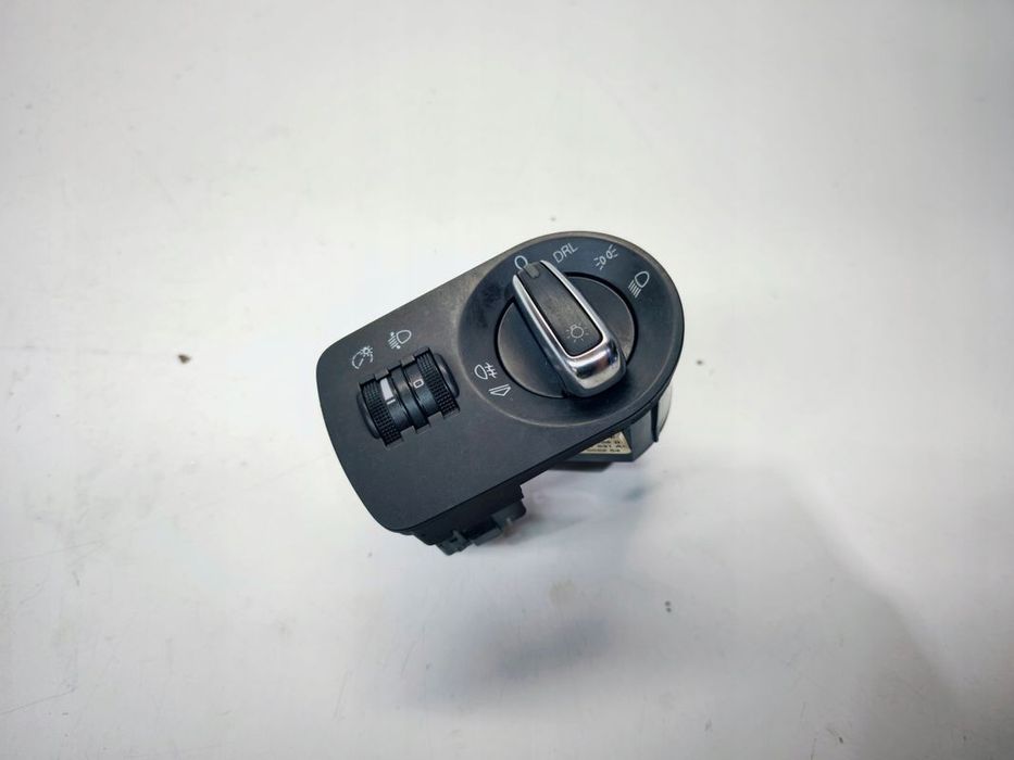WŁĄCZNIK PRZEŁĄCZNIK ŚWIATEŁ DRL CHROM AUDI A3 8P LIFT 8P2941531AC