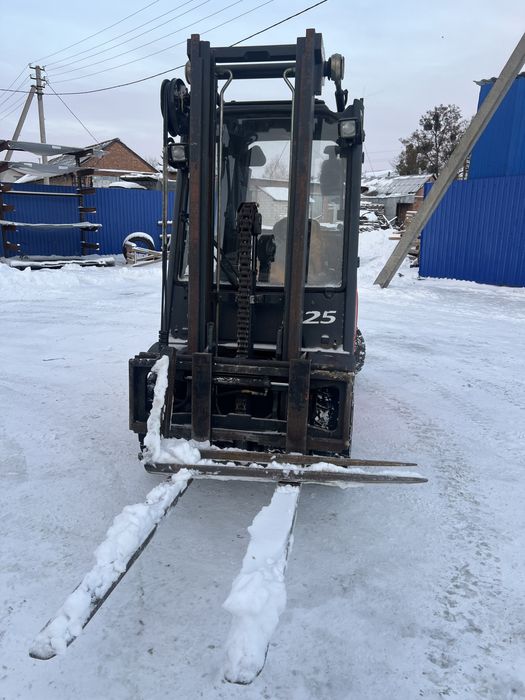 Linde h25 кара навантажувач погрущик