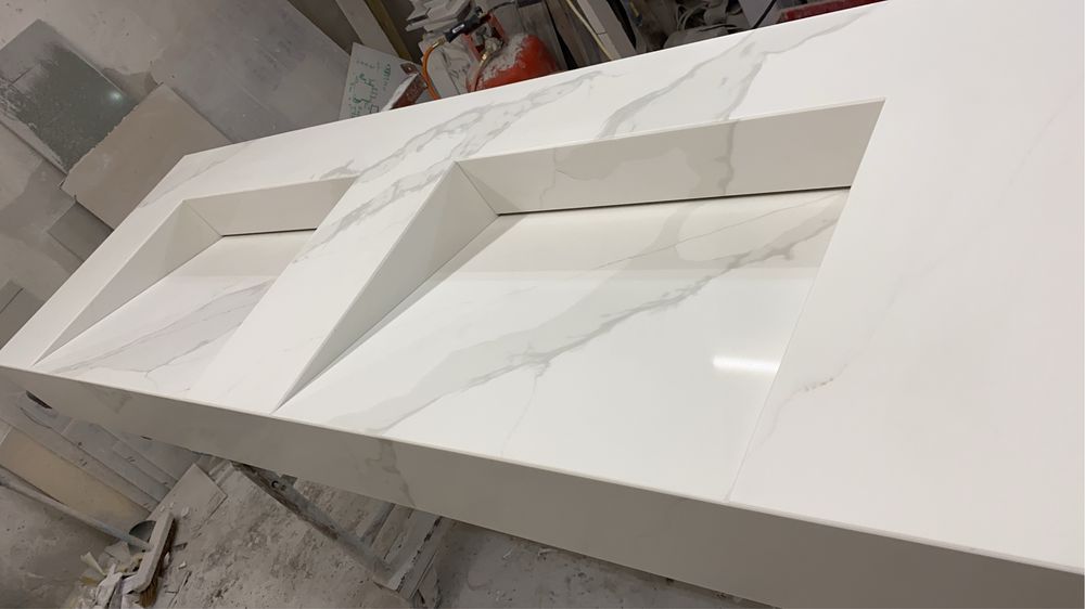 Lavatorio quartzo marmore