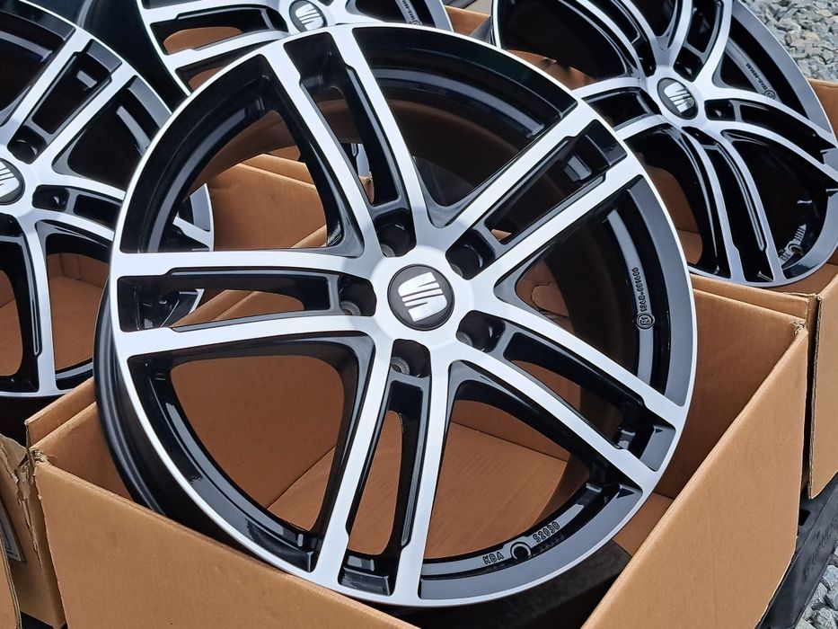 Alufelgi SEAT 19 5x112 Leon Exeo Altea Toledo Freetrack Ateca ET49 DEZENT