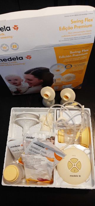 Extrator de leite materno medela swing flex