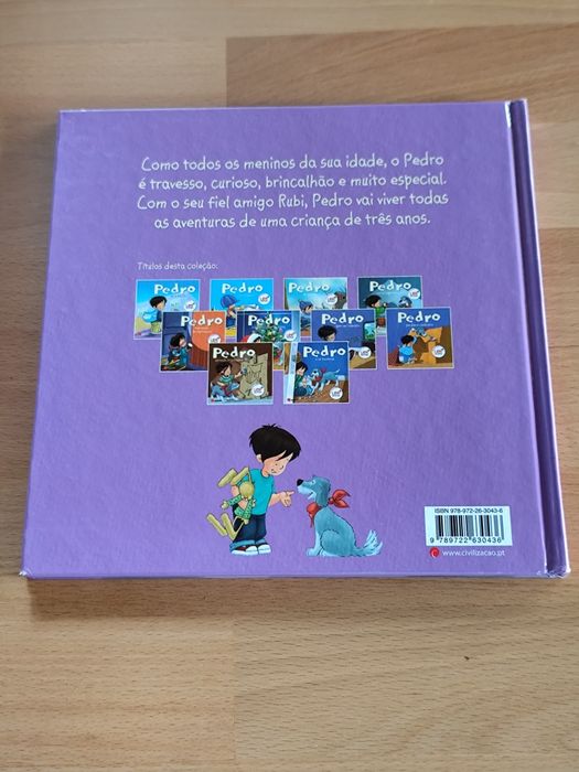 Livro infantil "Pedro vai à escola"