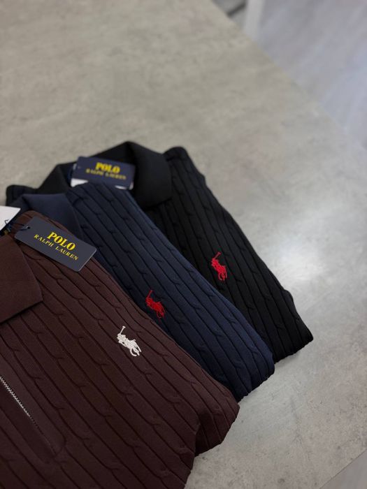 1/3 Zip polo Ralph  Laurent  з ковміром