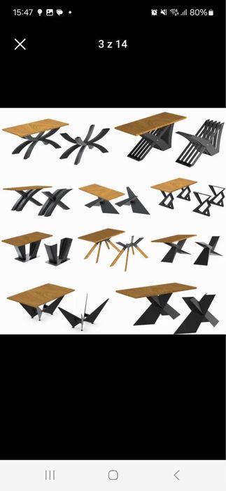 Schody, stoły, stoliki, Loft