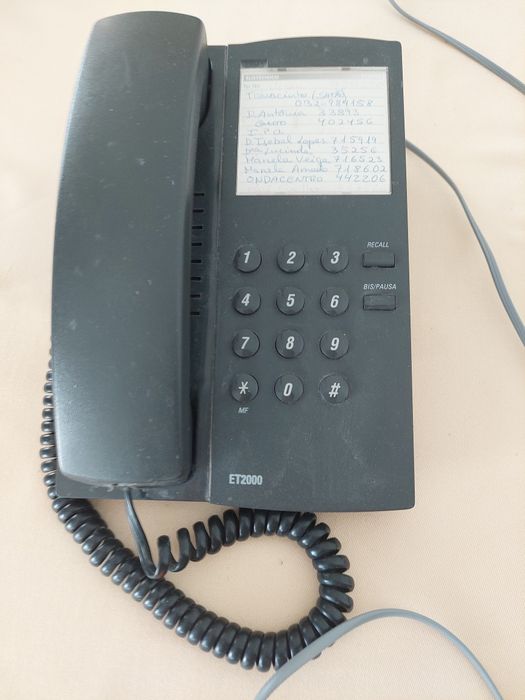 Telefone fixo em pleno funcionamento