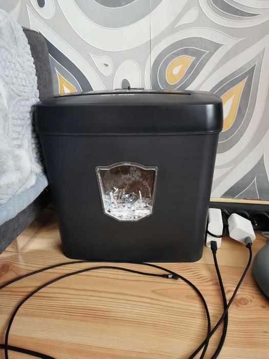 Niszczarka Ścinkowa Rodo Do Dokumentów Papieru Mocna Wydajna