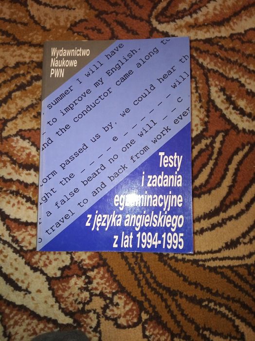 Testy i zadania egzaminacyjne z języka angielskiego z lat 1994-95