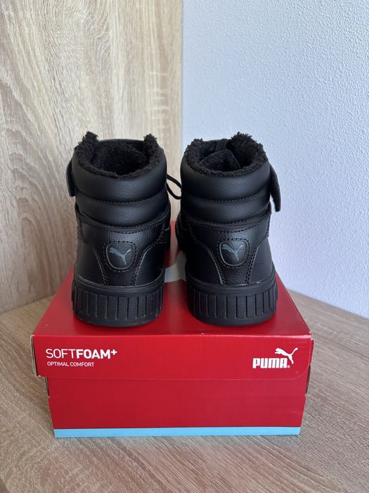 Кеди жіночі високі Puma Carina 2.0 Mid WTR, 40 розмір