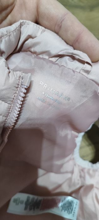 Kamizelka ocieplana bezrękawnik dziecięcy 9-12 m 80 cm